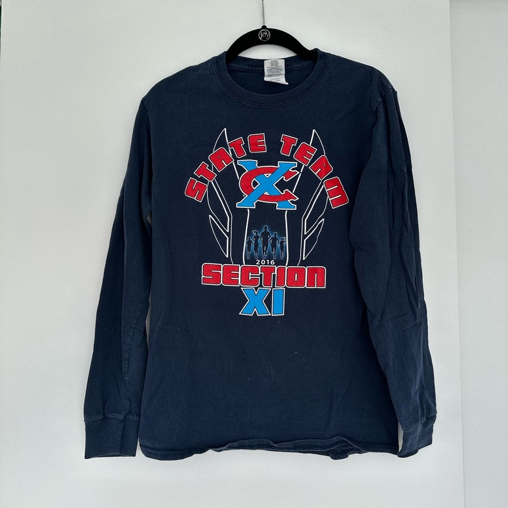 State Team XI, Cross Country XC, 2016, Gildan Long Sleeve Tee